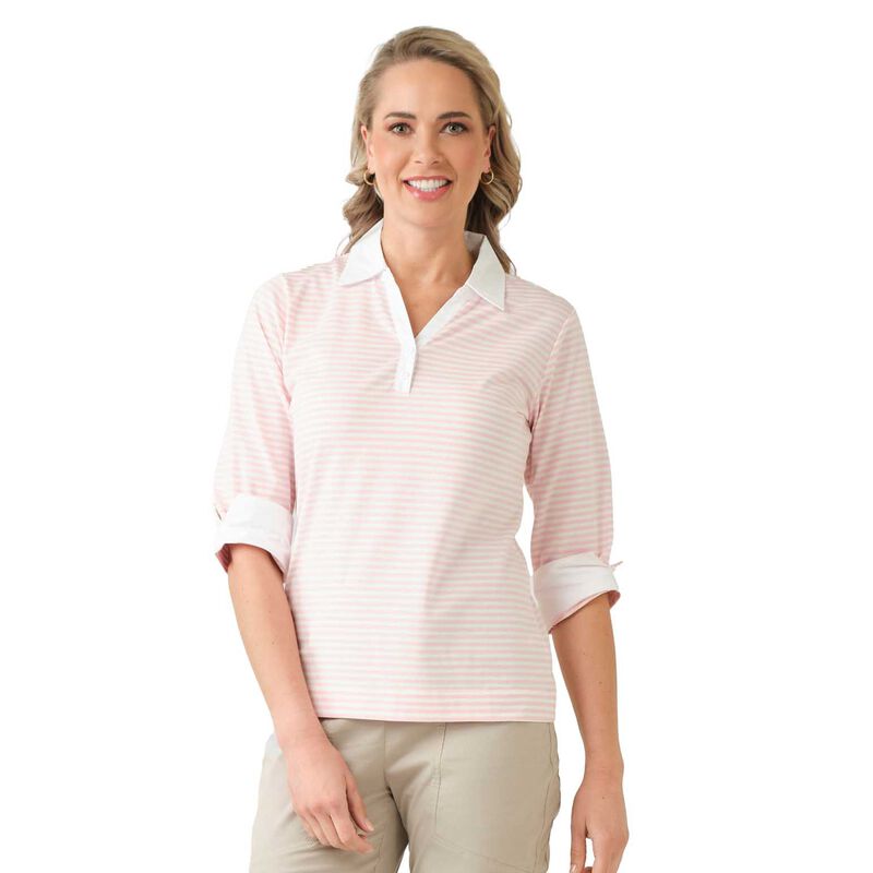 B Essentials Woven Collar Polo image number 16